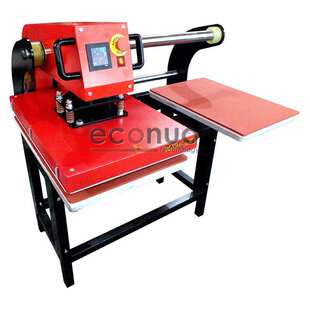 043上滑双工位气动机自动上滑T恤压烫机热转印机烫钻机