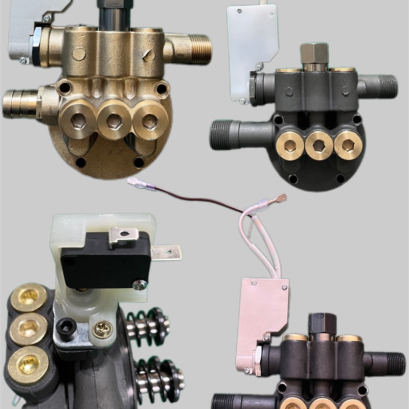 上海翔贸浙江翔贸咖啡猫全自动高压清洗机泵头总成油缸泵前盖泵腔