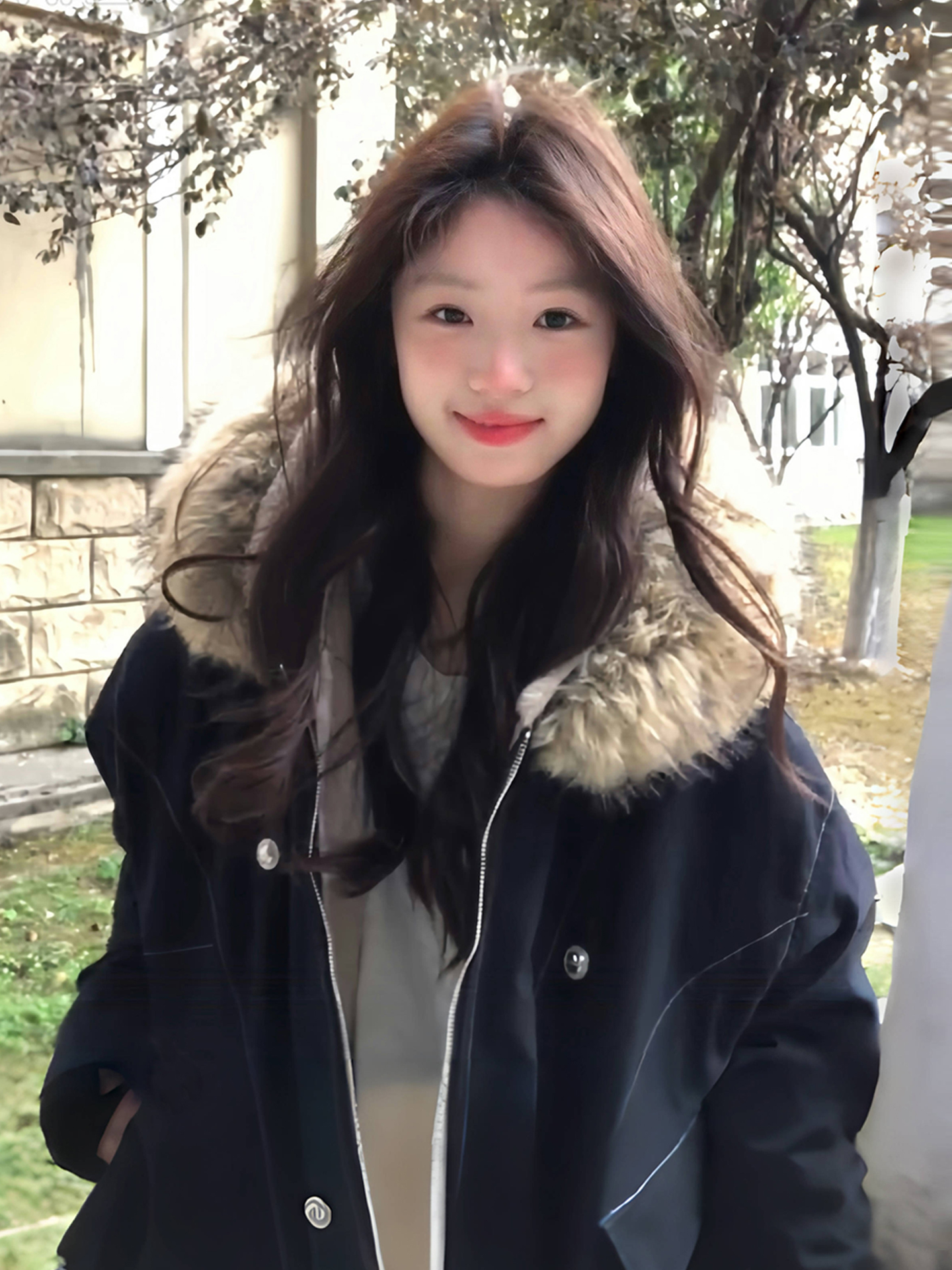 2025新款超好看座山雕棉服外套女冬季棉衣加绒加厚派克服情侣棉袄