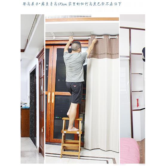 加厚实木家用梯子 室内楼梯椅 两用登高凳 三步折叠梯凳 创意木梯