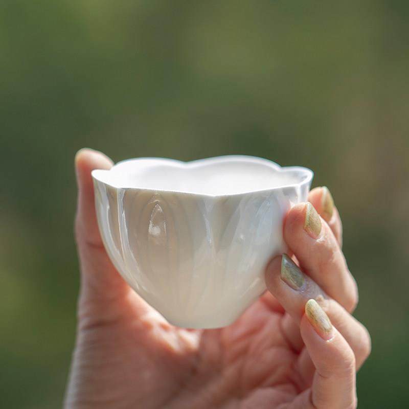 山水间莲花品茗杯月见花郁金香慈姑花朝颜花高温陶瓷茶杯茶器茶道,餐饮具,茶杯,淘宝优惠券,粉丝福利购,淘宝优惠卷