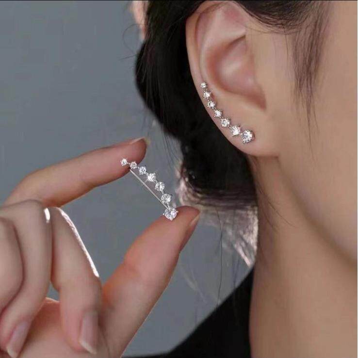 【下单立减50】合金耳环高级感耳钉一个耳洞戴出七个耳洞效果HT03