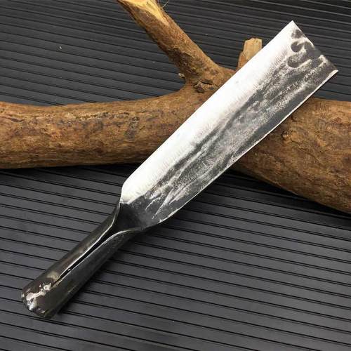 手工锻打农用砍柴刀砍树刀弹簧钢砍竹刀老式重型坎柴刀户外挖药材