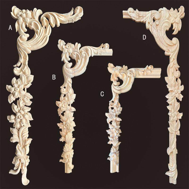 东阳木雕墙面衣柜玫瑰条花欧式装修实木背景墙装饰轻奢法式木雕花,家居饰品,木雕,淘宝优惠券,粉丝福利购,淘宝优惠卷