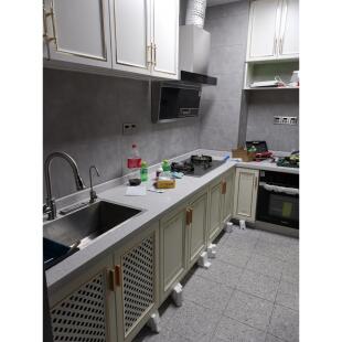 橱柜门定制欧式灶台门衣柜门鞋柜门网格百叶全铝门晶钢门防水防晒