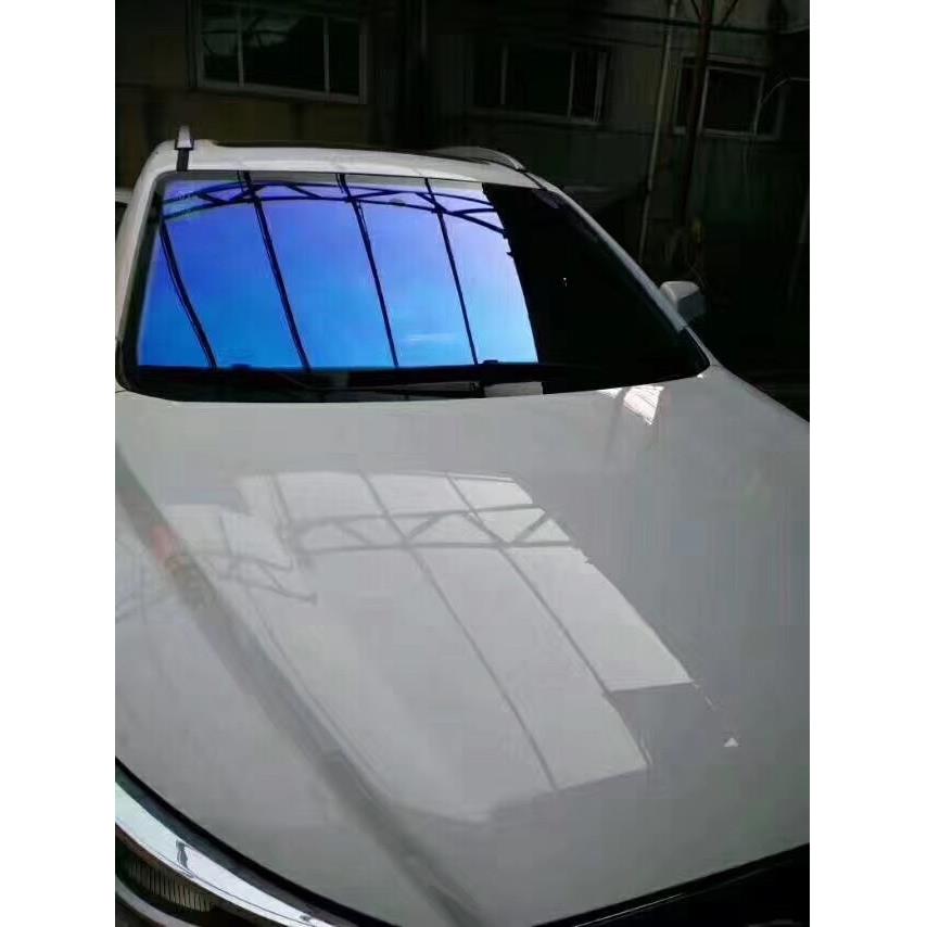 汽车膜高绝缘防爆膜变色龙紫光彩色蓝妖娆前膜全车膜