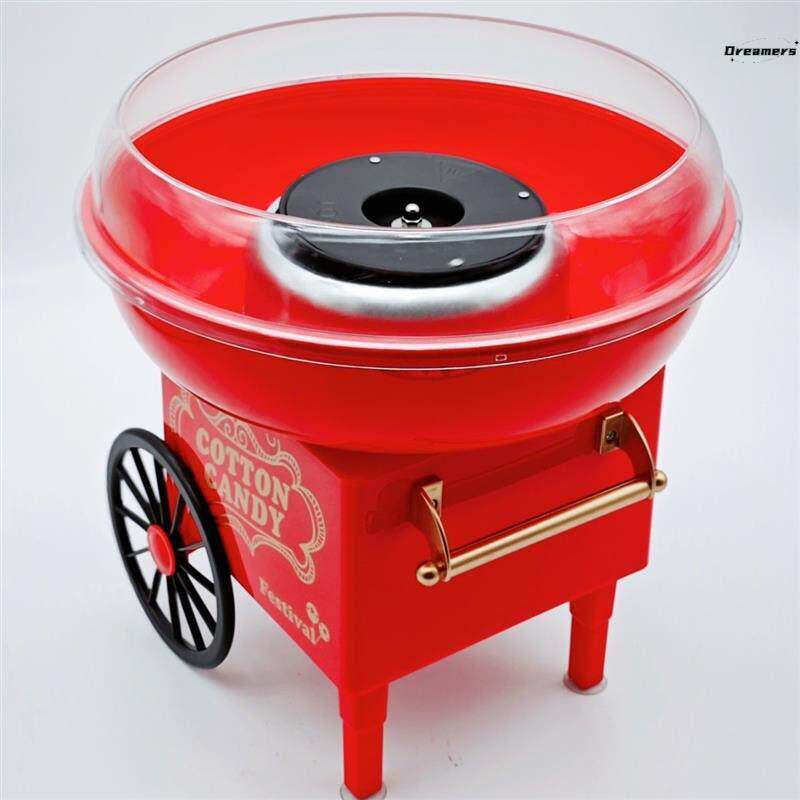 棉花糖机器儿童之家全自动机器手工迷你花式彩色糖棉花糖制造商