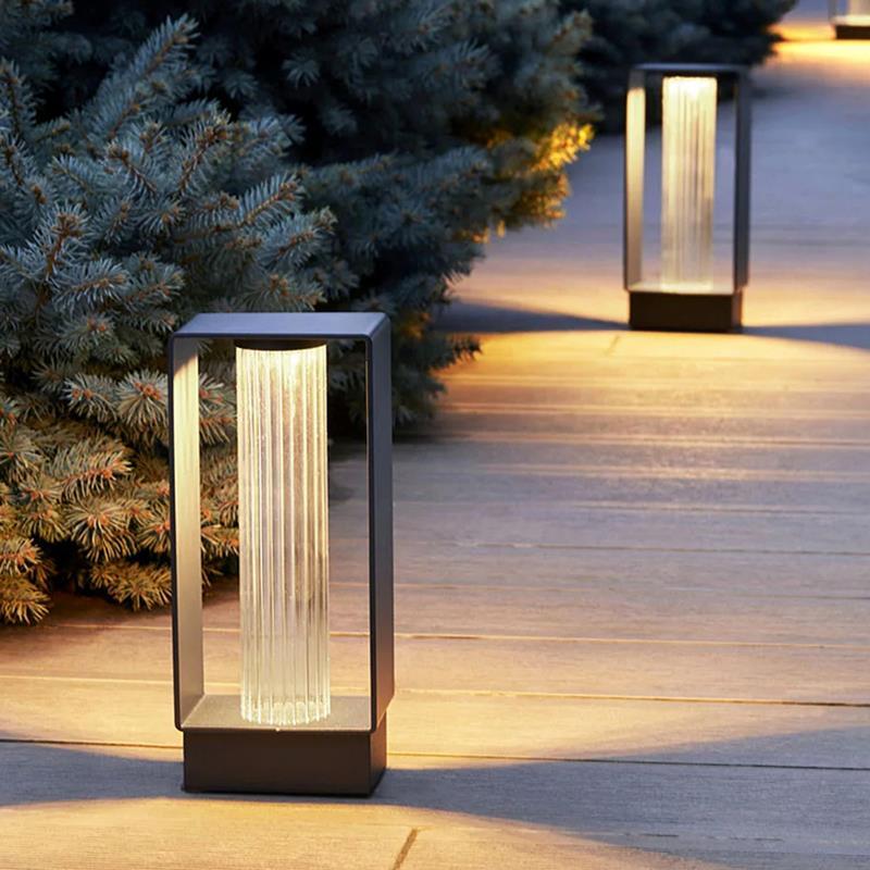 太阳能草坪灯户外防水庭院现代简约民宿装饰景观灯别墅花园草地灯