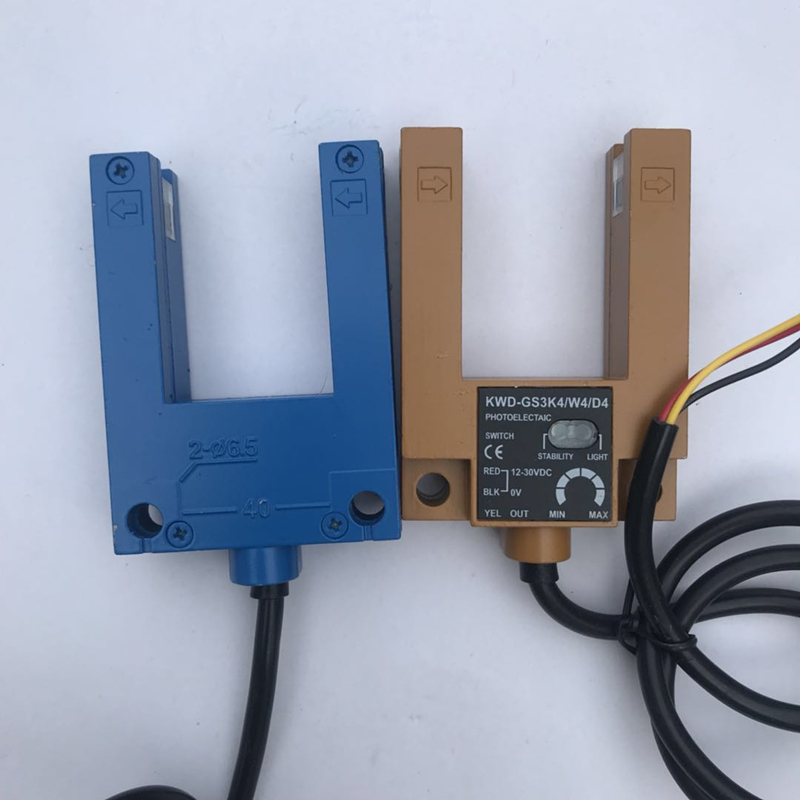 电梯配件U型平层感应器光电开关KWD-GS3K4/W4/D4常开常闭通用型