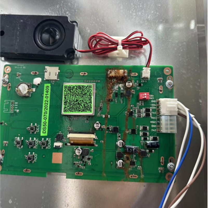 电梯配件恒达富士电梯专用轿厢7寸图片机DS50-070原装液晶显示板