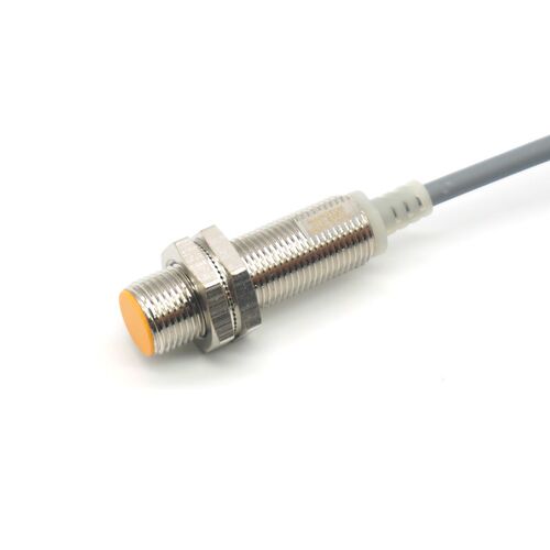 A12-2NWO邦拓斯行程接近开关三线NPN常开24V埋入式金属传感器M12