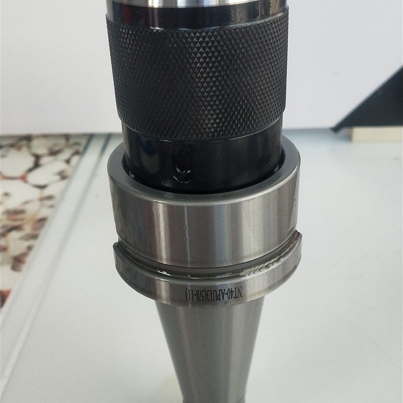 铣床一体式钻夹头刀柄NT30-APU13 1/2-12UNF英制螺纹镀钛现货