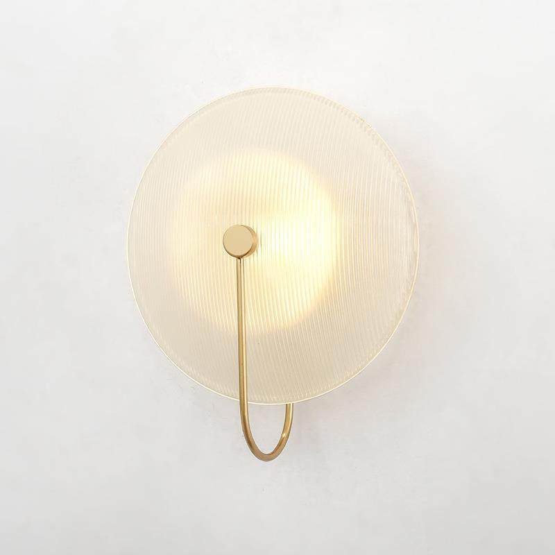 后现代个性创意玻璃客厅壁灯艺术床头卧室沙发旁样板房设计师壁灯