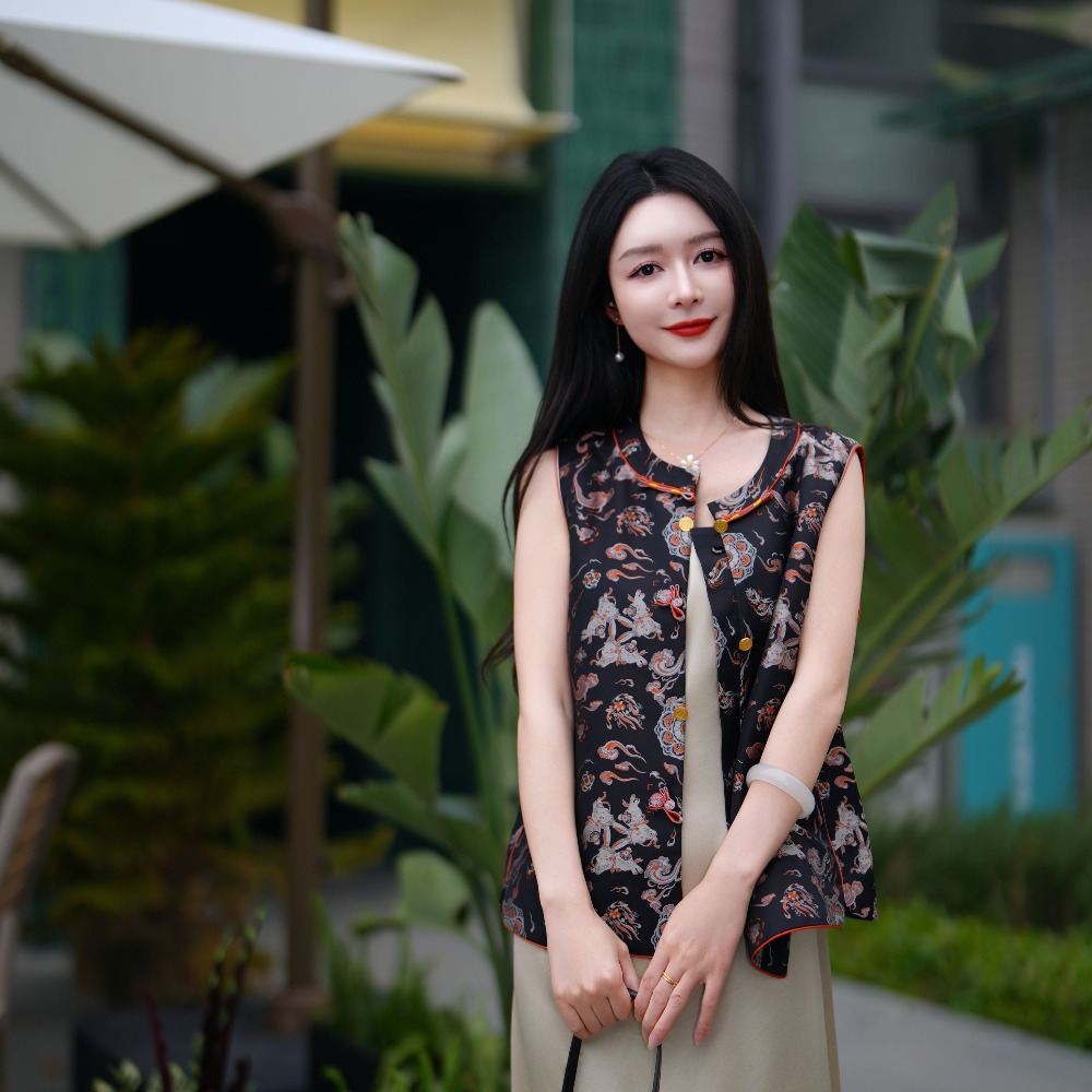 三兔织梦宋锦新中式原创五重围