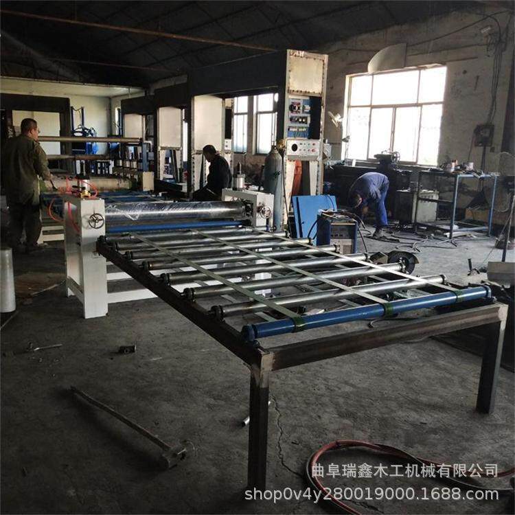 复合机 全自动热贴胶木饰面涂胶面机 木纹熔纸pvc贴纸机