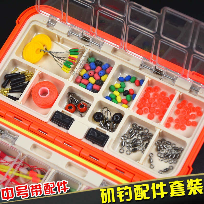 防水矶钓配件组合套装 矶钓海钓线组套渔具盒 矶钓小配件钓鱼用品