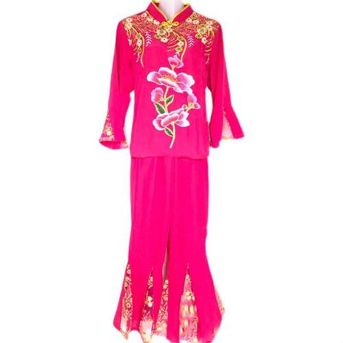 新款秧歌服装演出服二人转舞蹈服东北扭秧歌腰鼓广场舞表演