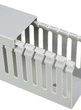 8025灰细齿 6025灰 10050 10080PVC配电箱行线槽电气密齿走线槽