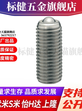 MI思米BPRJ6/BPRJ8/BPRJ10/BPRJ12/BPRJ16不锈钢球头柱塞