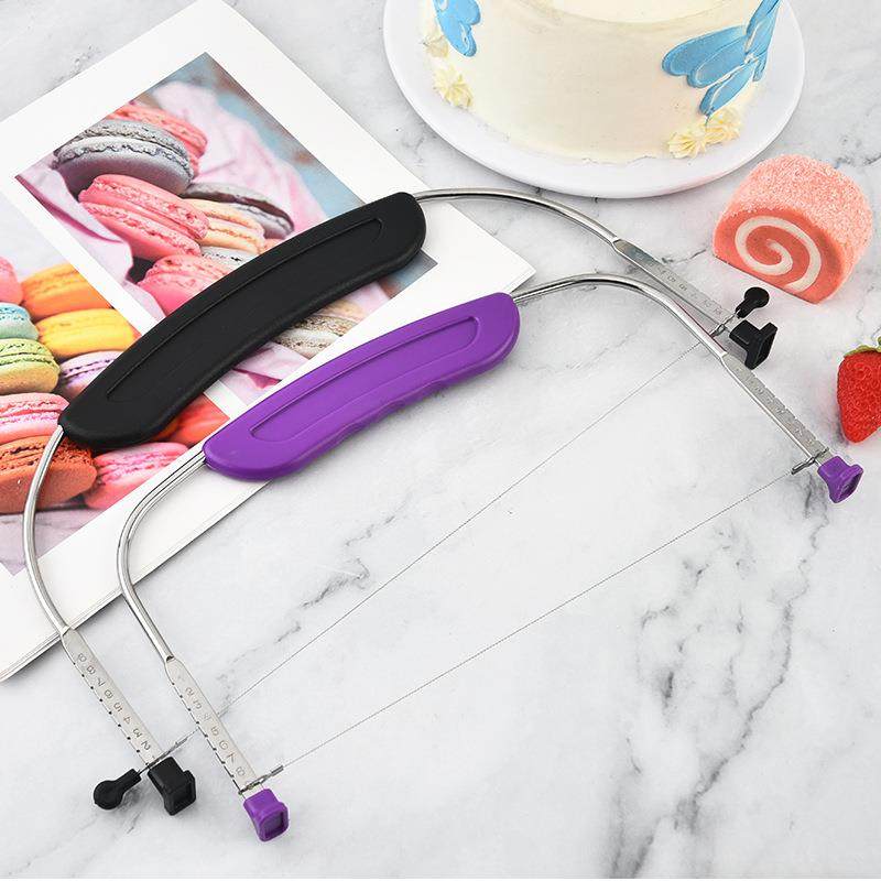 厂家直供烘焙工具蛋糕线分切器蛋糕分片器 蛋糕面包吐司切片分割