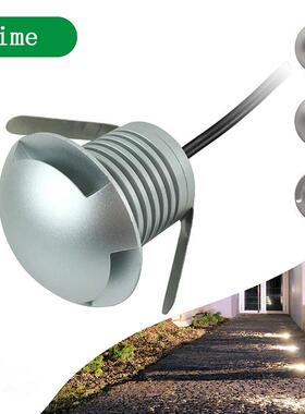 防水侧发光地埋灯led透光3W埋地灯偏光景观庭院龟壳灯IP67步道灯