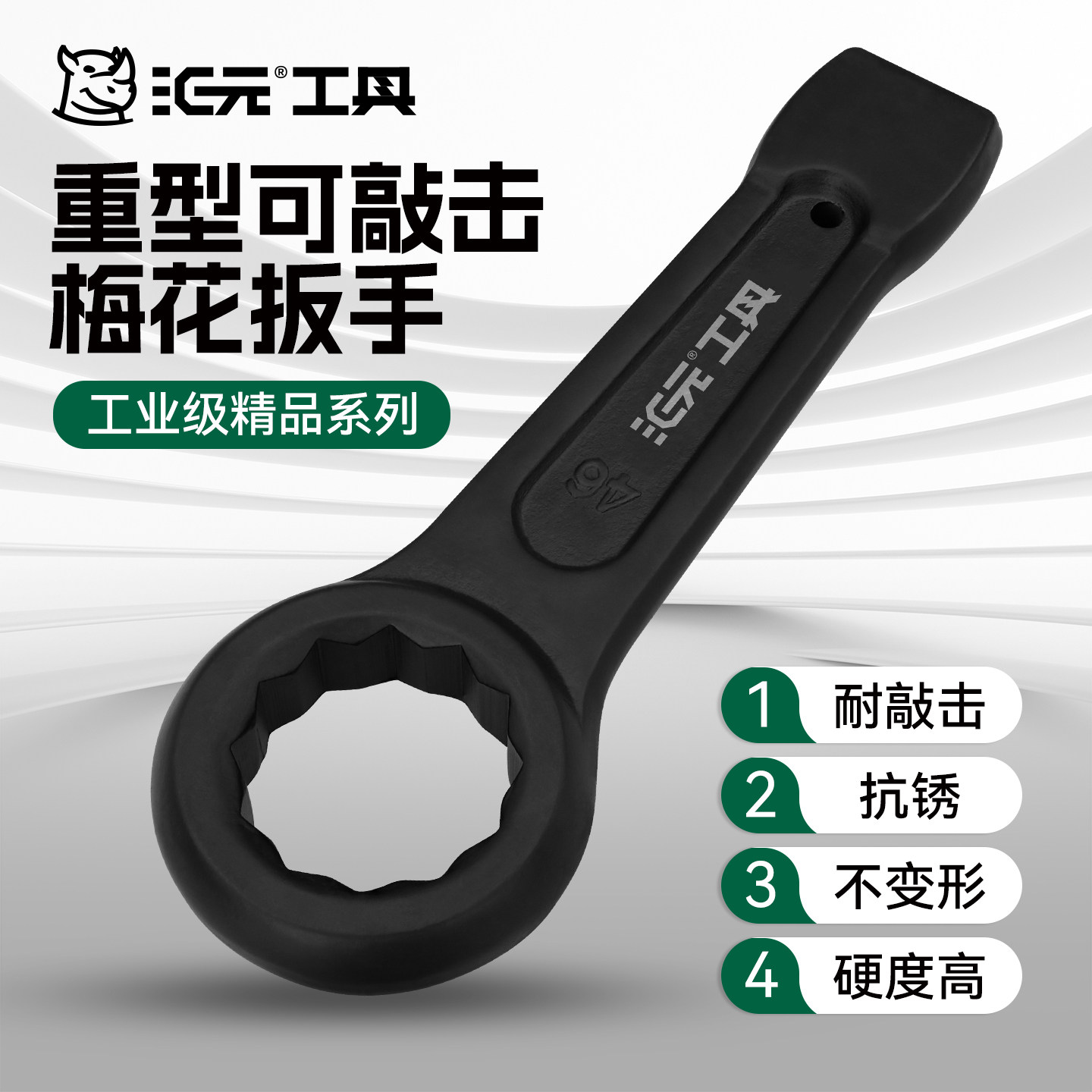 汇元重型敲击梅花扳手