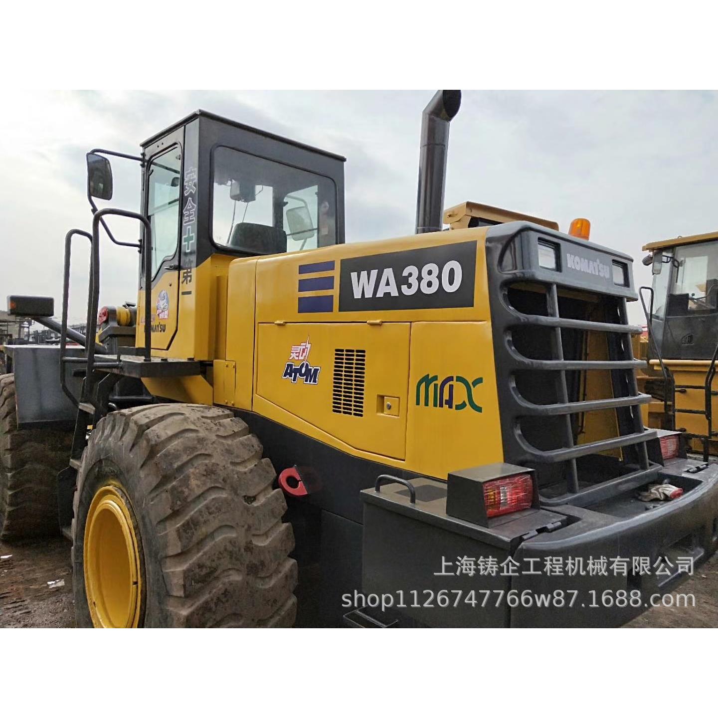 小松Komatsu WA380装载机九成新5吨铲车轮式装载机