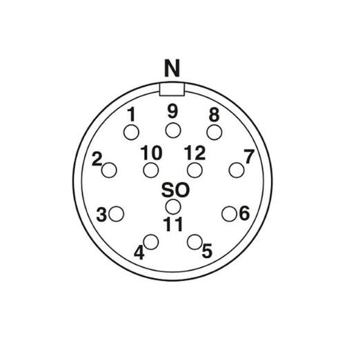 菲尼克斯电缆连接器CA-12S1N1280DNS-1619593电气联接德国是PHOEN