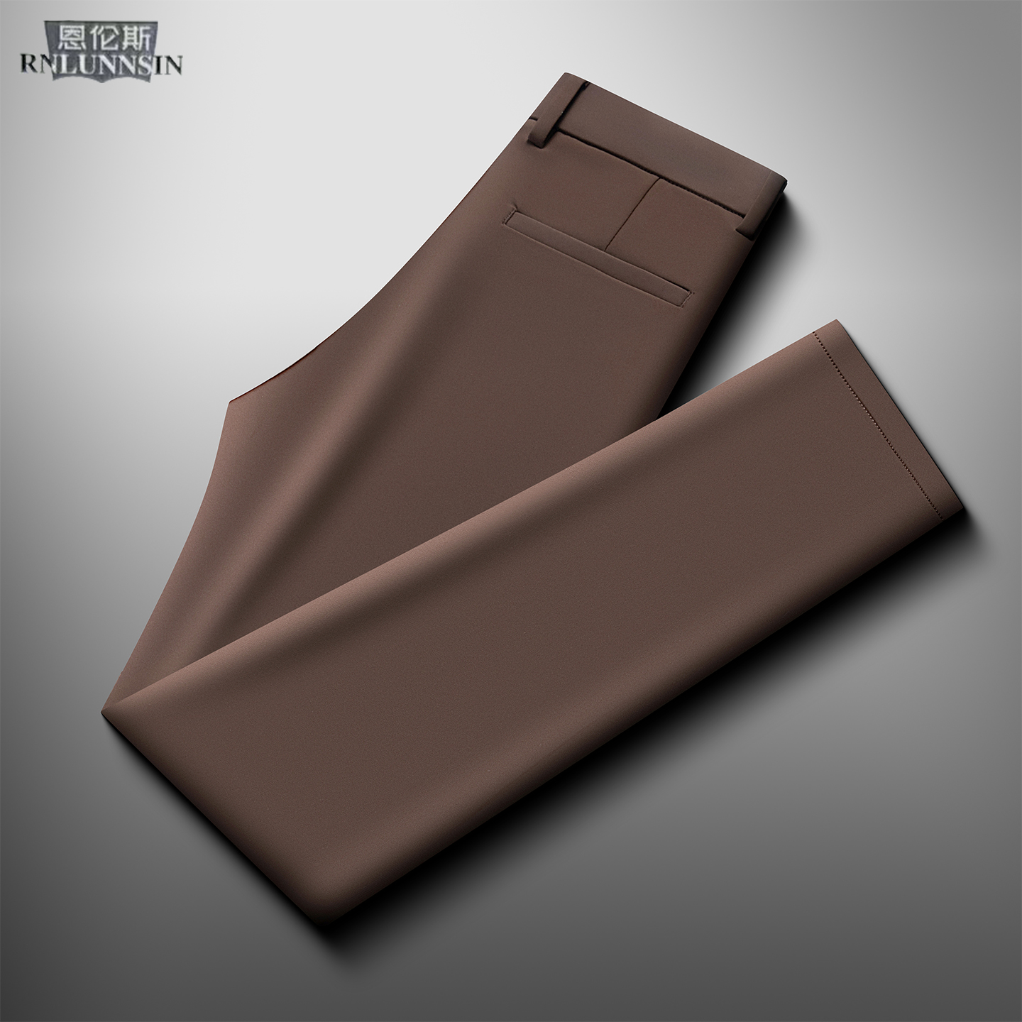 轻商务休闲西裤修身显瘦直筒男款