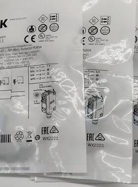 西克光电开关 镜反射式光电传感器GL6G-N1211 订货号: 1059925