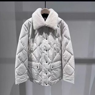 秦岚同款正品羽绒服2025冬新品90绒轻暖漫游系列MBE4EIN067