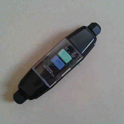 防水漏电保护器16A移动式安全插头两头接线用电器防触电保护插头