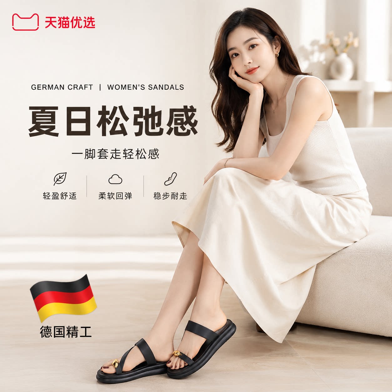2026夏季新款时尚平底套