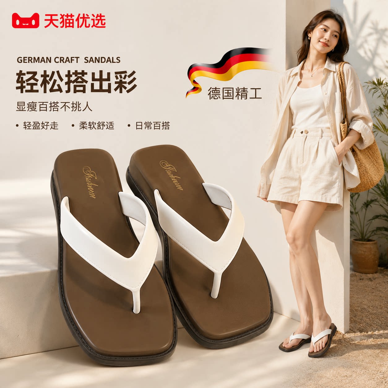 【央ma力荐】防滑软底拖鞋