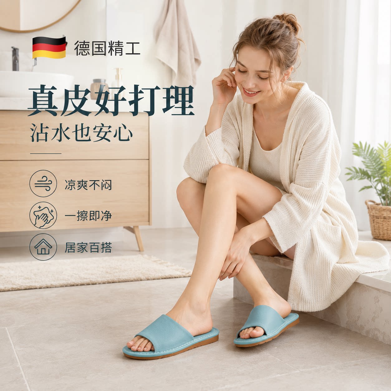 【央ma力荐】防滑软底拖鞋