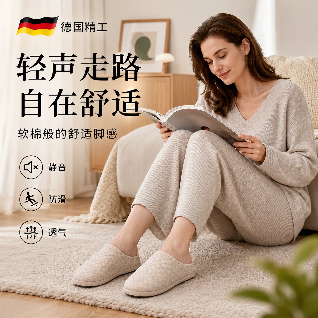 【德国精工】包跟月子鞋季