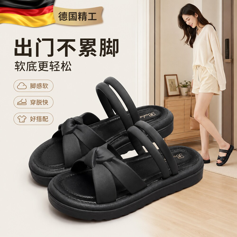 【央ma力荐】防滑软底拖鞋