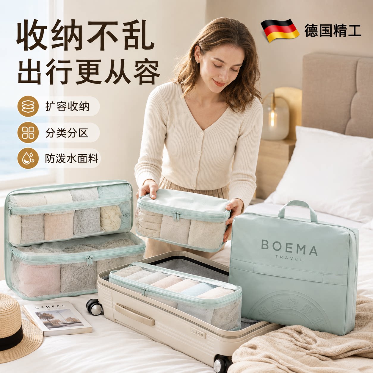 【德国精工】轻便减负书包
