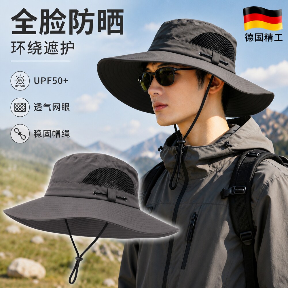 【央ma力荐】遮脸防晒帽子