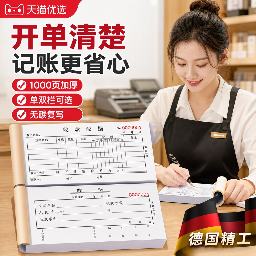 【央ma力荐】单栏多栏收据