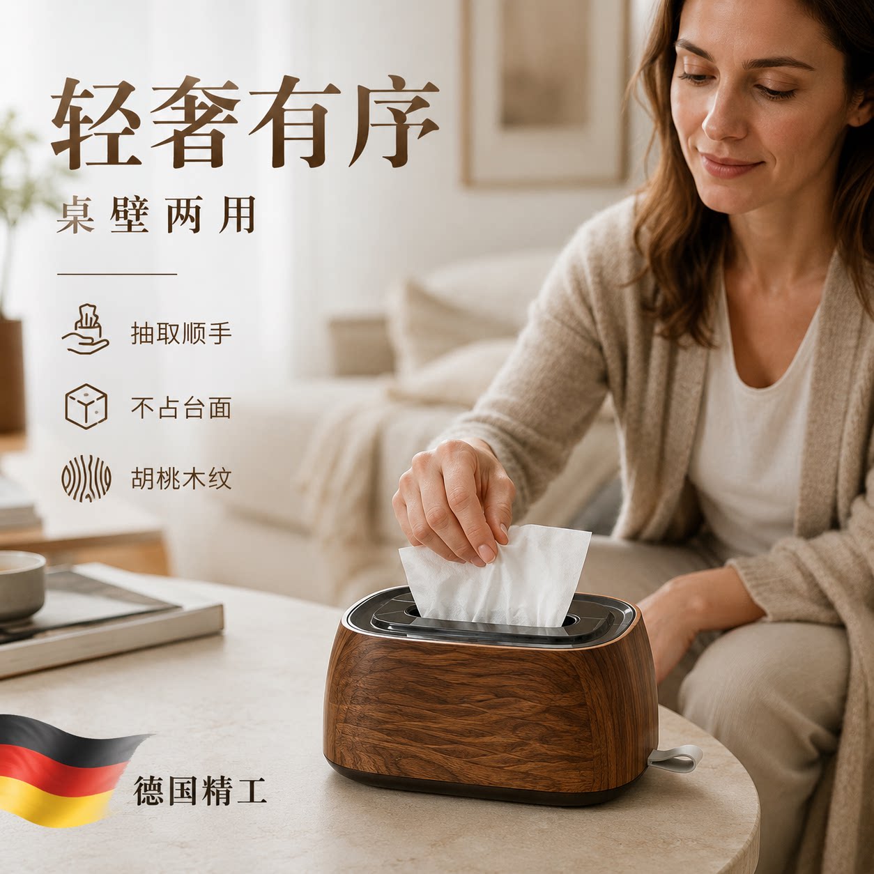 【德国精工】萌趣纸巾盒子