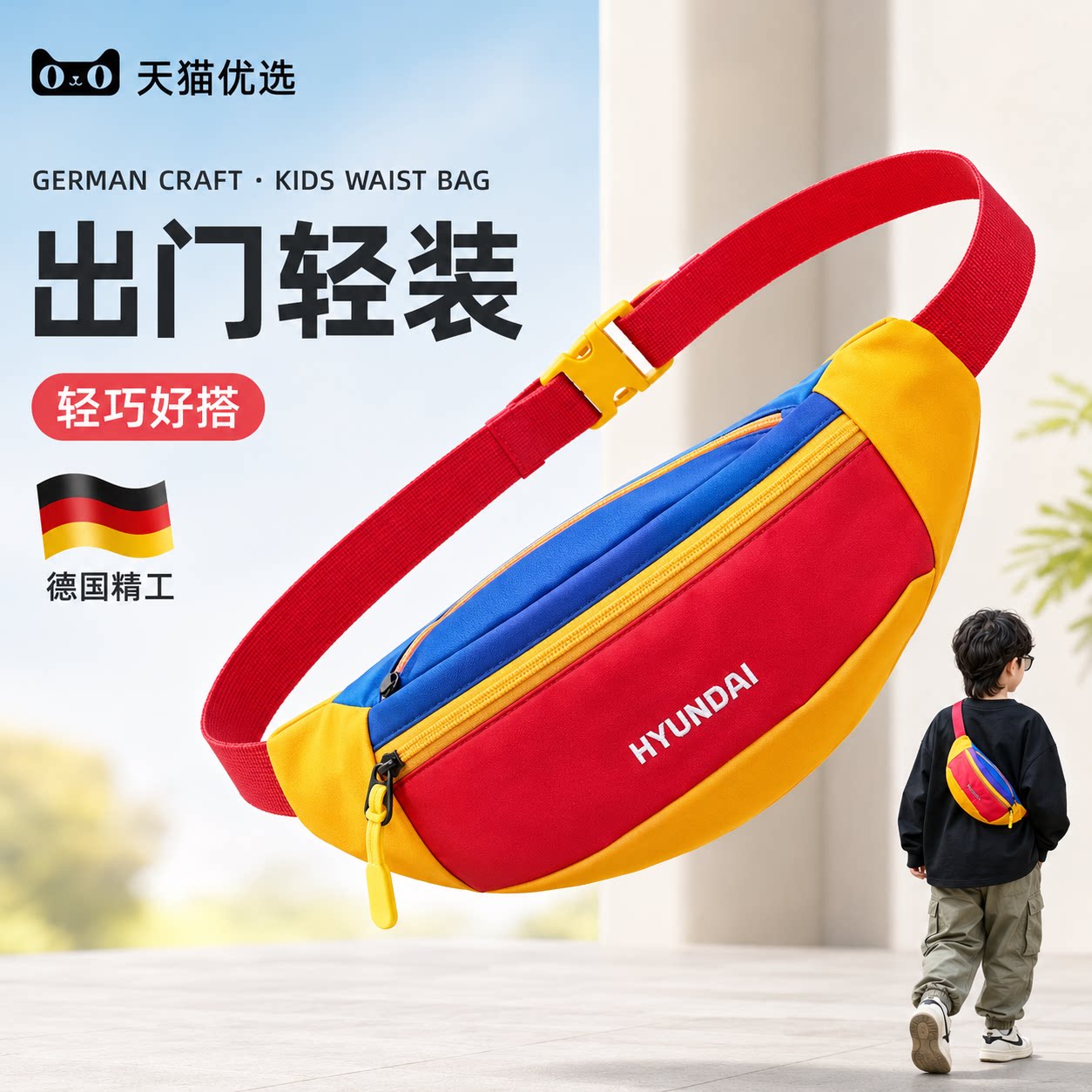 【德国精工】大容量包便携