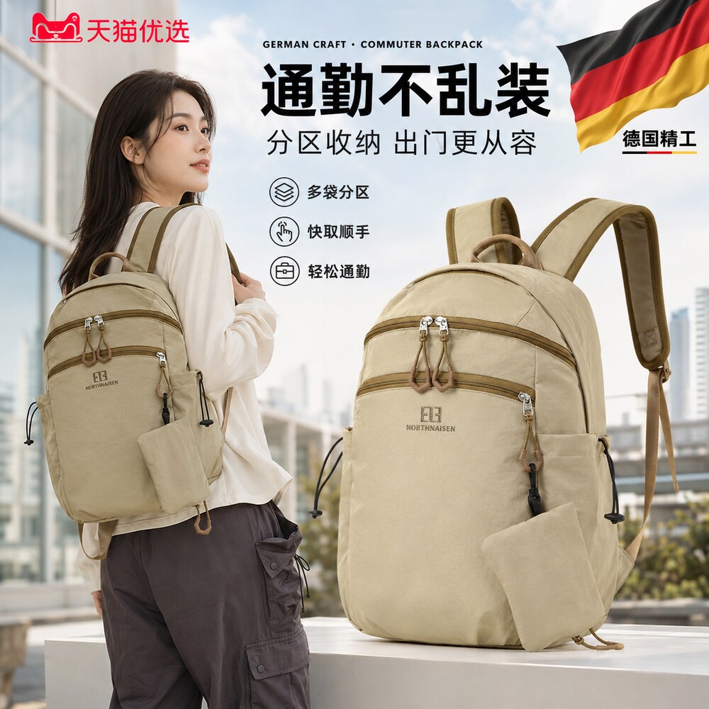 【德国精工】轻便减负书包
