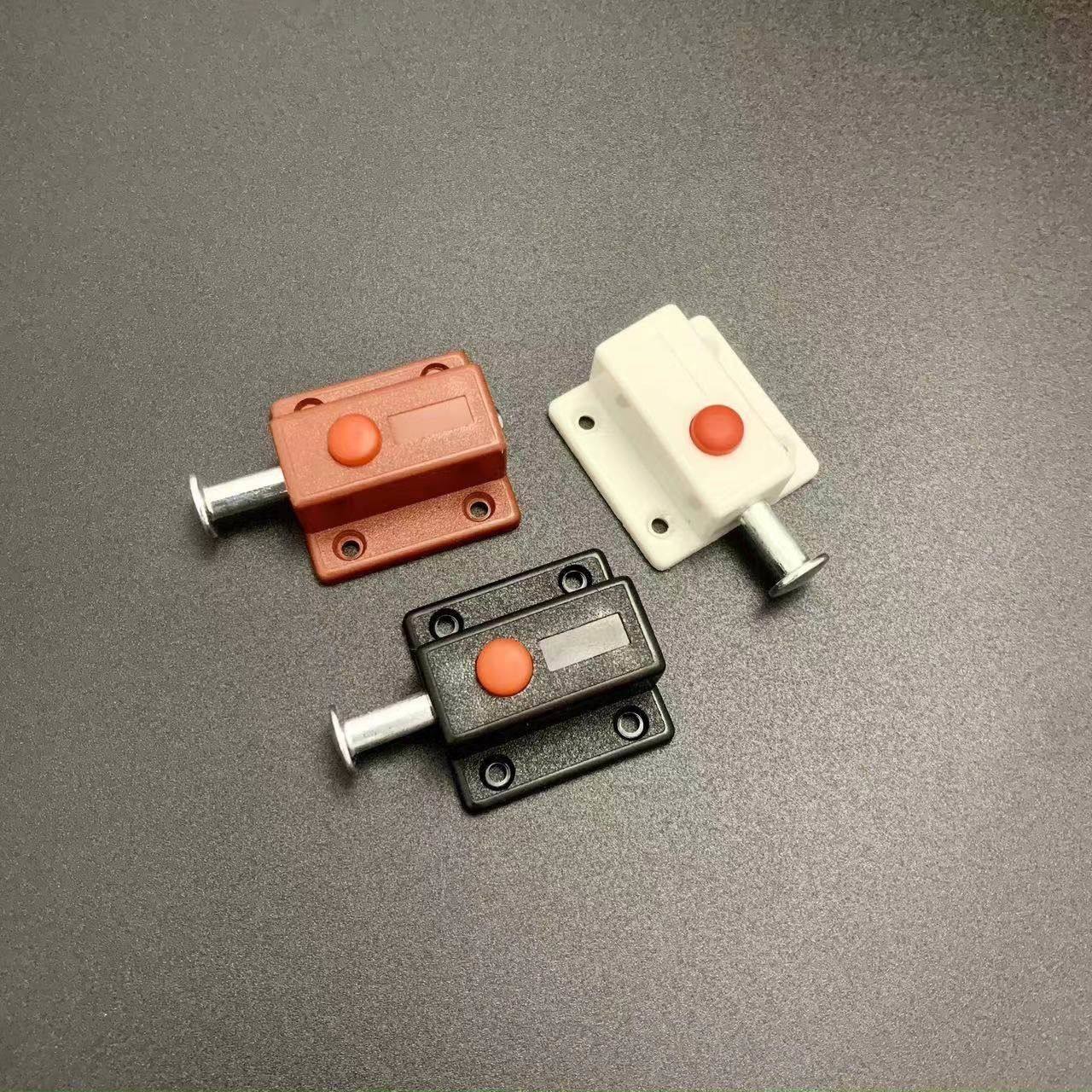 家具五金塑料自动按钮插销 有盖 柜门明装塑料弹簧插销厂家,住宅家具,液压秆,淘宝优惠券,粉丝福利购,淘宝优惠卷