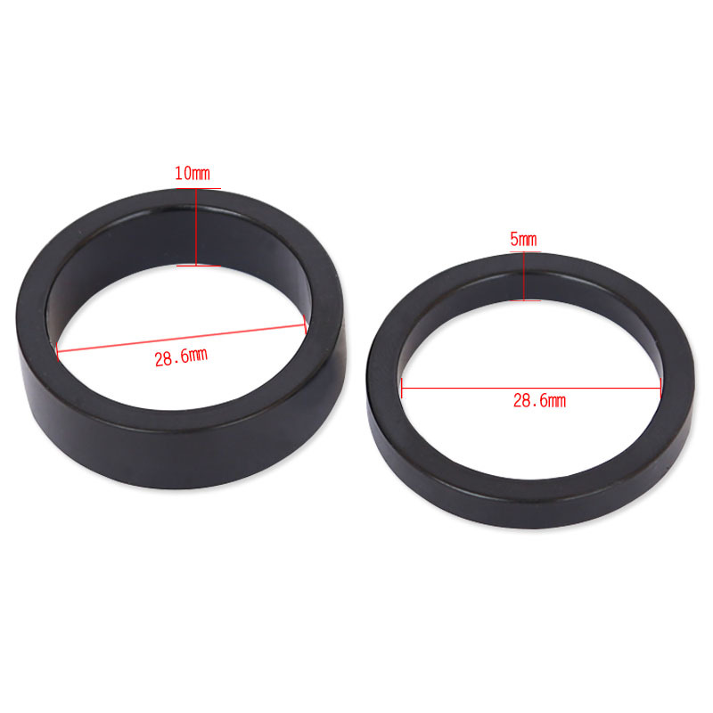 2025新款铝合金车头碗垫圈5/10mm自行车把立前叉立管