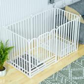 狗围栏室内外隔离门防越狱自由拼接大型犬家用小型犬自由组合加高