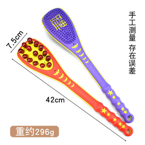 按摩锤敲打经络棒气囊捶肩颈背部手持式加大双面养生棒捶背神器