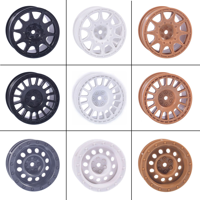 RC遥控车1/10房车轮毂平跑车轮直径52mm 宽度26mm 六角结合器12mm