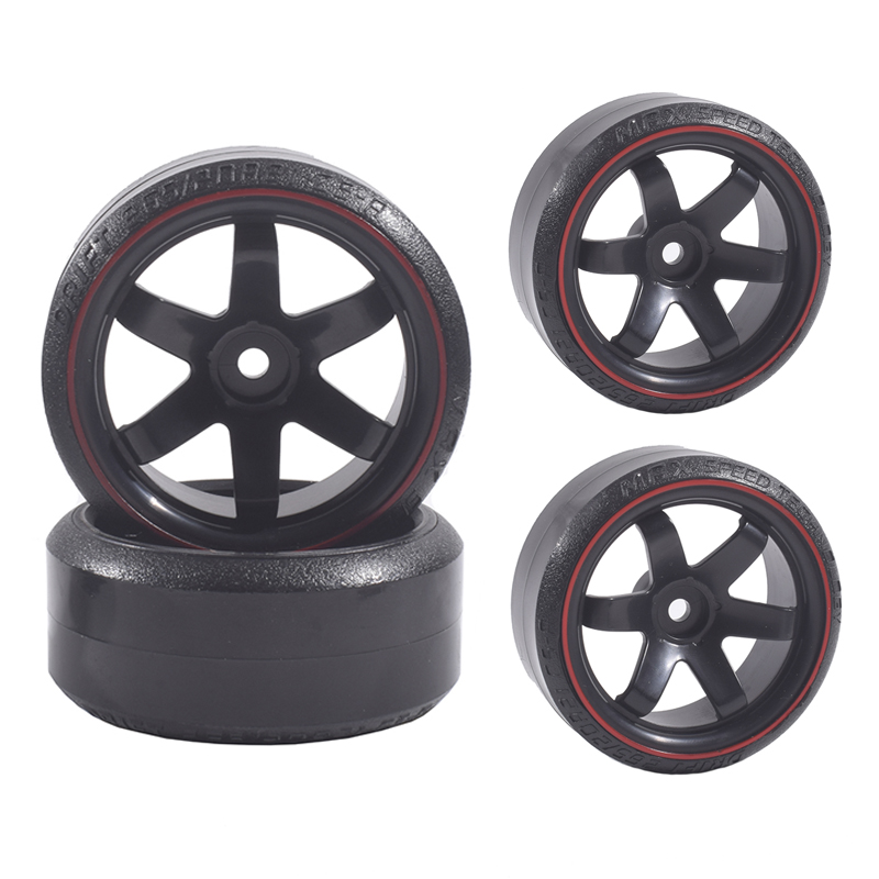 RC模型 1/10平跑车漂移硬胎 樱花D5漂移车94123 直径60mm宽度26mm