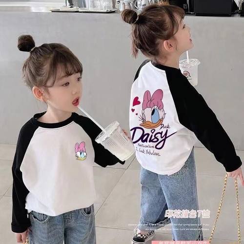 女童打底衫春秋款儿童装2025新款